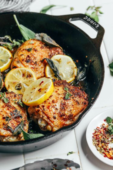 Roasted Chicken in Herbs